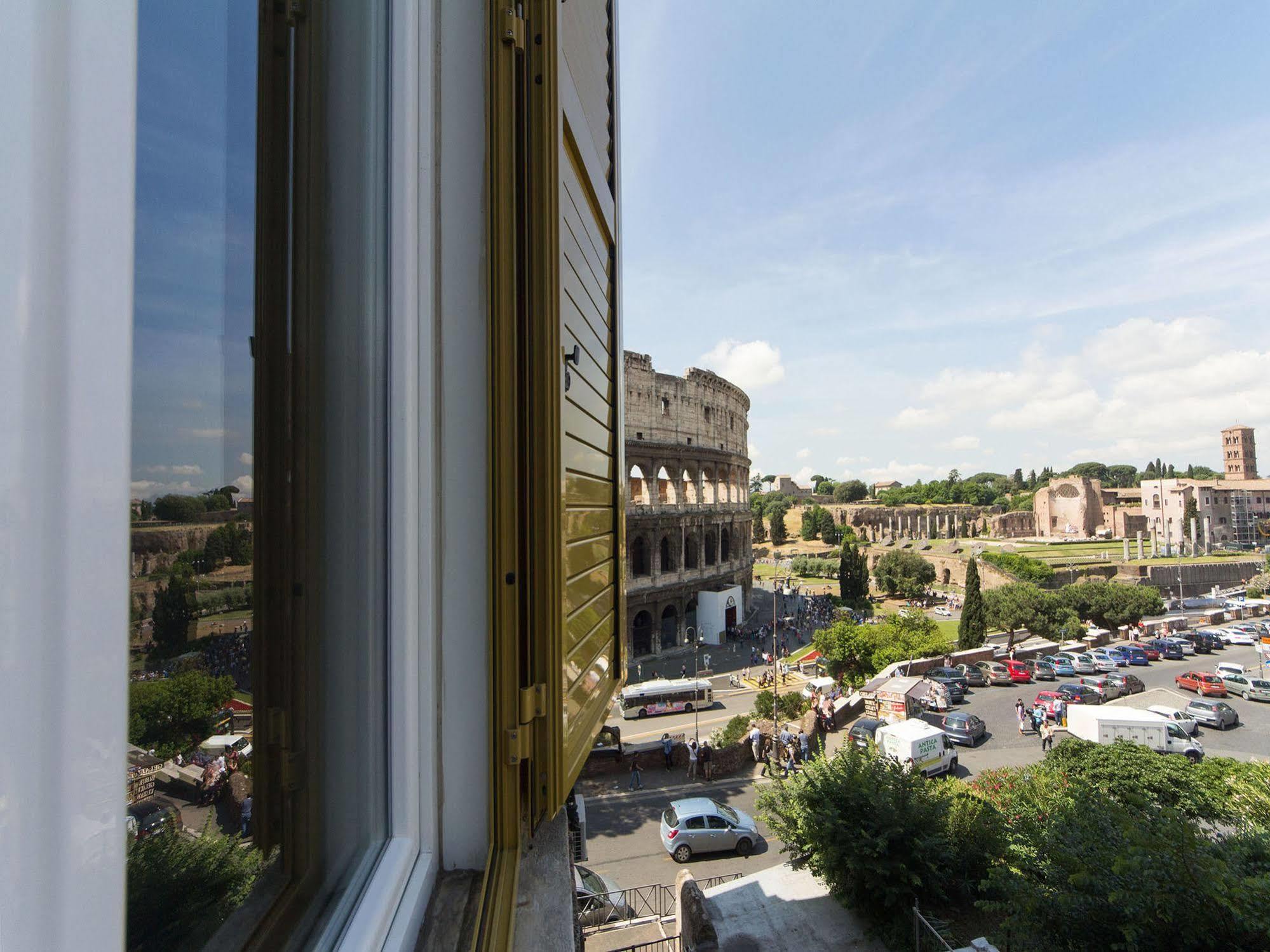 B&B Colosseo Panoramic Rooms Róma Kültér fotó